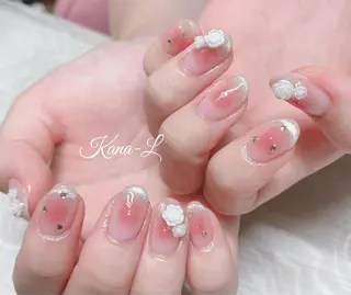 カラー ネイル 芦辺 香奈のネイルデザイン