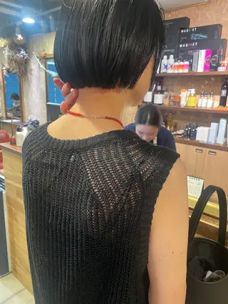 ショート さの あやねのヘアスタイル
