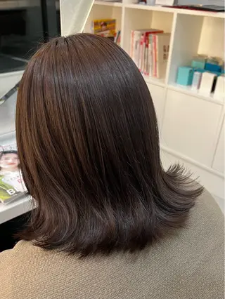 ミディアム 韓国風顔まわり/ベー ジュ/マツエク♡美咲のマツエク・マツパデザイン