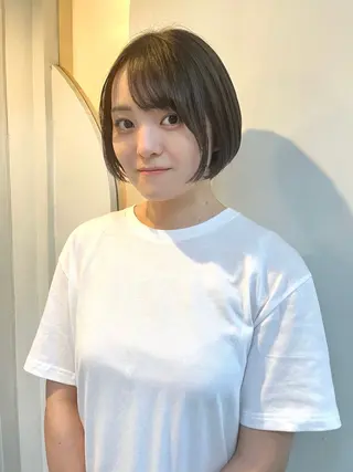 ショート カラー ボブ/透明感カラー /大宮/たぐち🥣のヘアスタイル