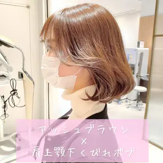 ミディアム 韓国くびれレイヤー 🇰🇷はづきのヘアスタイル