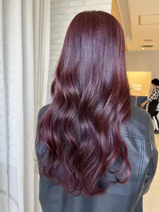 ロング u n aのヘアスタイル