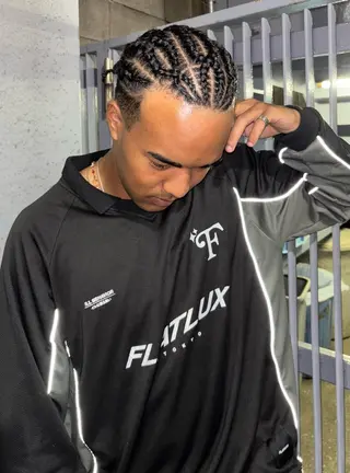 ミディアム ヘアアレンジ メンズ SALOWIN 神宮前５丁目店所属・メンズ/特殊ヘア パーマ🕷️小夏貴也のヘアスタイル