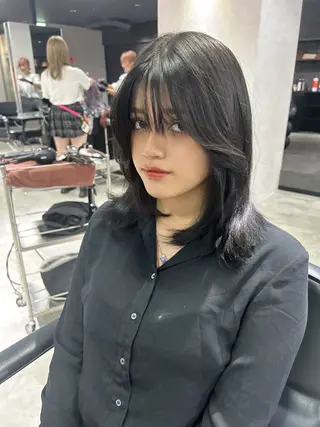 ミディアム 髪質改善大阪/ 酸性縮毛矯正/ゆうとのヘアスタイル