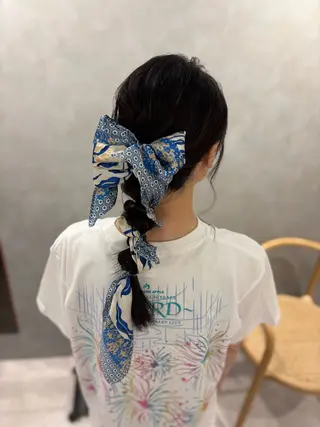 ヘアアレンジ ubu share salon所属・鈴村緋女/ヘアセット /耳ツボジュエリーのその他イメージ