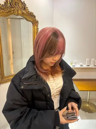 ミディアム カラー 🌐NATSUMI 🌐【寒色カラー】のヘアスタイル