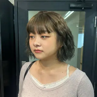 ショート カラー ✨うる艶/ブリーチ✨ 𝓡𝒖𝓷𝐚💋のヘアスタイル