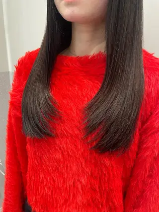 セミロング カラー 女性リピ90%🍨 🩷佐藤みずきのヘアスタイル