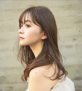 セミロング 表参道/カラー ブリーチ✨セイショウのヘアスタイル