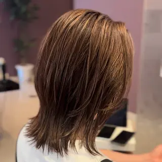 ミディアム カラー 奈良/登美ヶ丘/ ユウタのヘアスタイル