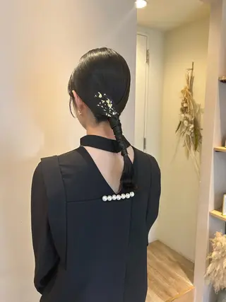 セミロング ♥yelm ユウナ♥のヘアスタイル