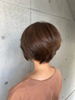 ショート 堀田 結香のヘアスタイル