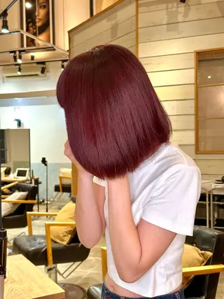 ショート カラー La bonheur hair reve 池袋店所属・🐈‍⬛ マナカ🐈‍⬛のヘアスタイル