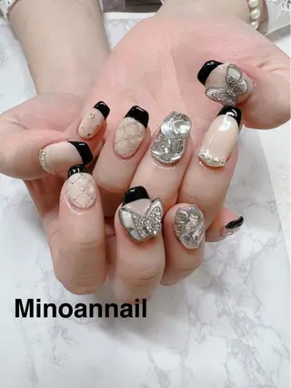 ネイル 美ノ庵ネイルサロン メトロポリタン前店のネイルデザイン