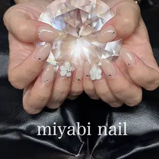 ネイル miyabi nail 桂川駅近くのネイルデザイン