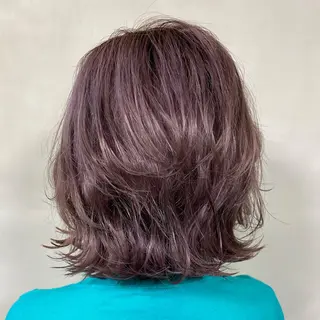 ショート カラー 髪質改善【縮毛矯正】 美髪ボブを量産する人のヘアスタイル