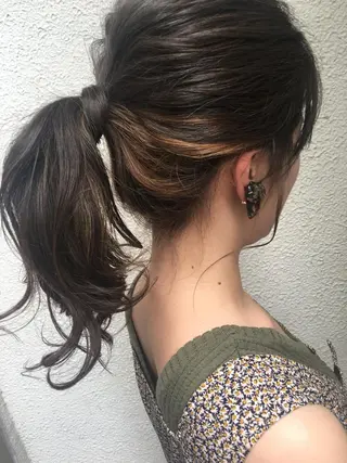 カラー ラブーケ中川中島店 クラタチカコのヘアスタイル