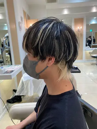 ショート カラー メンズ メンズ特化型美容師 栗山勇人のヘアスタイル