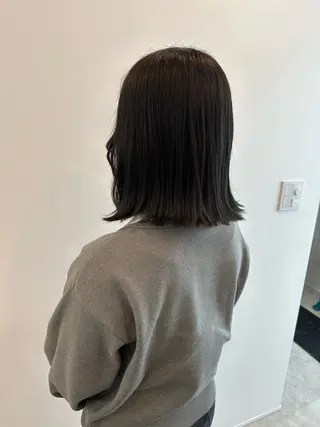 ミディアム カラー レイヤー/ナチュラル 💐nao.のヘアスタイル