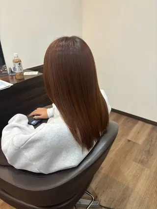 ロング カラー BELSTA 遠藤亜実のヘアスタイル
