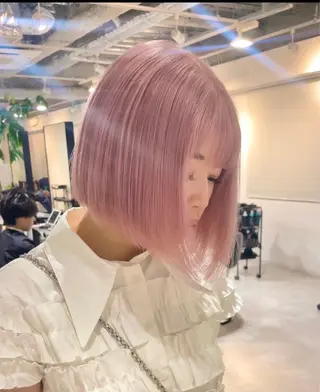 ミディアム カラー puty.所属・puty. chinariのヘアスタイル