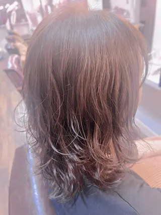 パーマ ミディアム salondeson Meguのヘアスタイル
