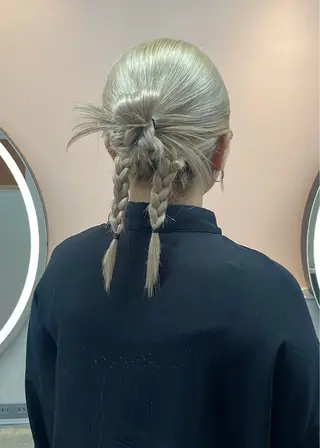 ヘアアレンジ 博多ブリーチ /Ririkaのヘアスタイル