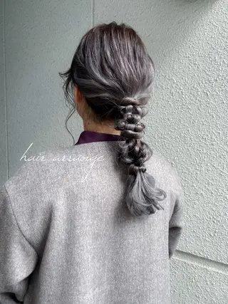 ヘアアレンジ カラーパティシエ facce🌼ikoのヘアスタイル