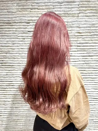 ロング カラー 嶋田 ゆきのヘアスタイル