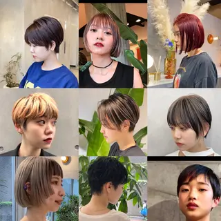 ショート カラー share salon OXY所属・🌈ショートの神様 🌈原田公祐のヘアスタイル