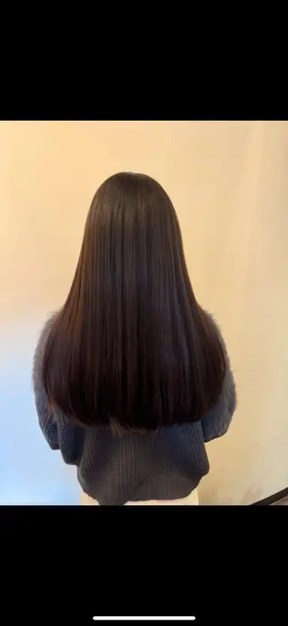 ロング opsia所属・艶カラー×レイヤー shibuyaのヘアスタイル