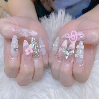 ネイル ゴテゴテ ネイルのネイルデザイン