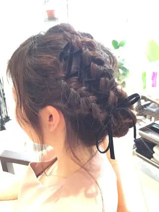 ヘアアレンジ メンズ指名多数!! SiLO 田島のヘアスタイル