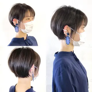 ショート 当日予約🆗ショート /ハイライト/松本のヘアスタイル