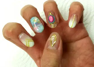 ネイル 河野ちえ (雑誌掲載サロン)のネイルデザイン