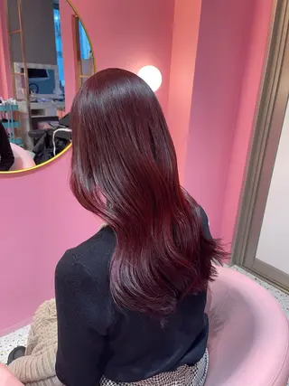 ロング カラー 透明感カラー/艶髪/ エクステ/HIROのヘアスタイル