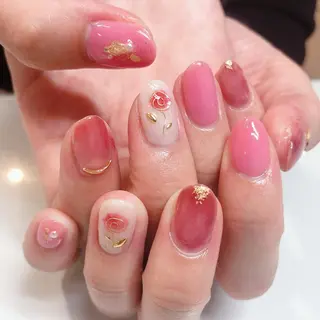 ネイル 原 麻耶のヘアスタイル