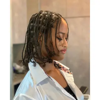 メンズ キッズ BRAIDS💎愛子 大人ハイライト💎のヘアスタイル