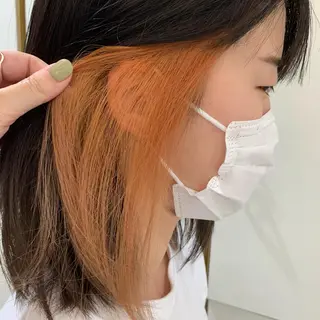 ショート カラー ウスイ ハルカのヘアスタイル