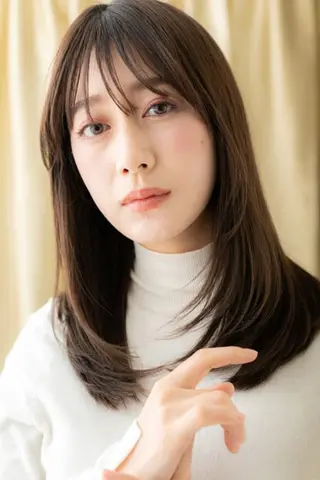 ロング カラー パーマ クセ毛解決のプロ💠 棚村竜太のヘアスタイル