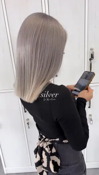 ショート カラー TORA【Li's /東大阪布施美容室】のヘアスタイル