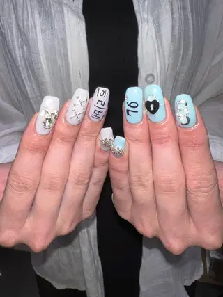 ネイル 個性派/中韓ネイル SAKURAのネイルデザイン