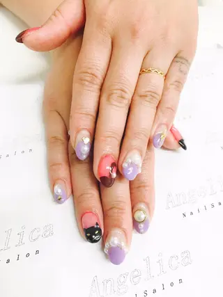 ネイル Angelica ネイリストのネイルデザイン