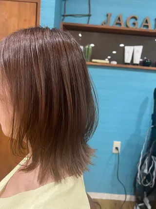 ミディアム 透明感カラー🩵/ 艶カラー/minaのヘアスタイル