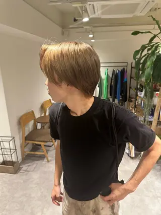 カラー りせ 🧸𖤐久米川のヘアスタイル