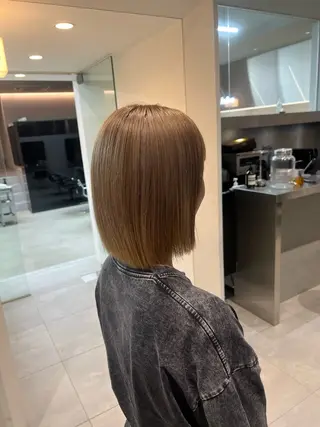 ショート カラー 吉沢遣人/レイヤー 艶カラー/パーマのヘアスタイル