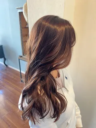 カラー レディース特化 ナチュラル☘︎︎芹七のヘアスタイル