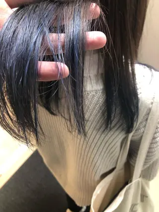 セミロング GO TODAY SHAiRE SALON原宿Stella店所属・GO TODAY シェアサロンのヘアスタイル