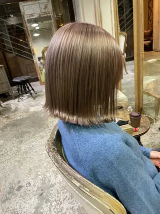 ショート カラー RUKA 美容院×ネイリストのヘアスタイル