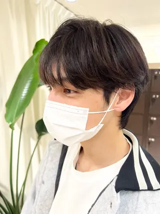 ショート メンズ 【韓国風くびれヘア】 joule小木曽輝のヘアスタイル